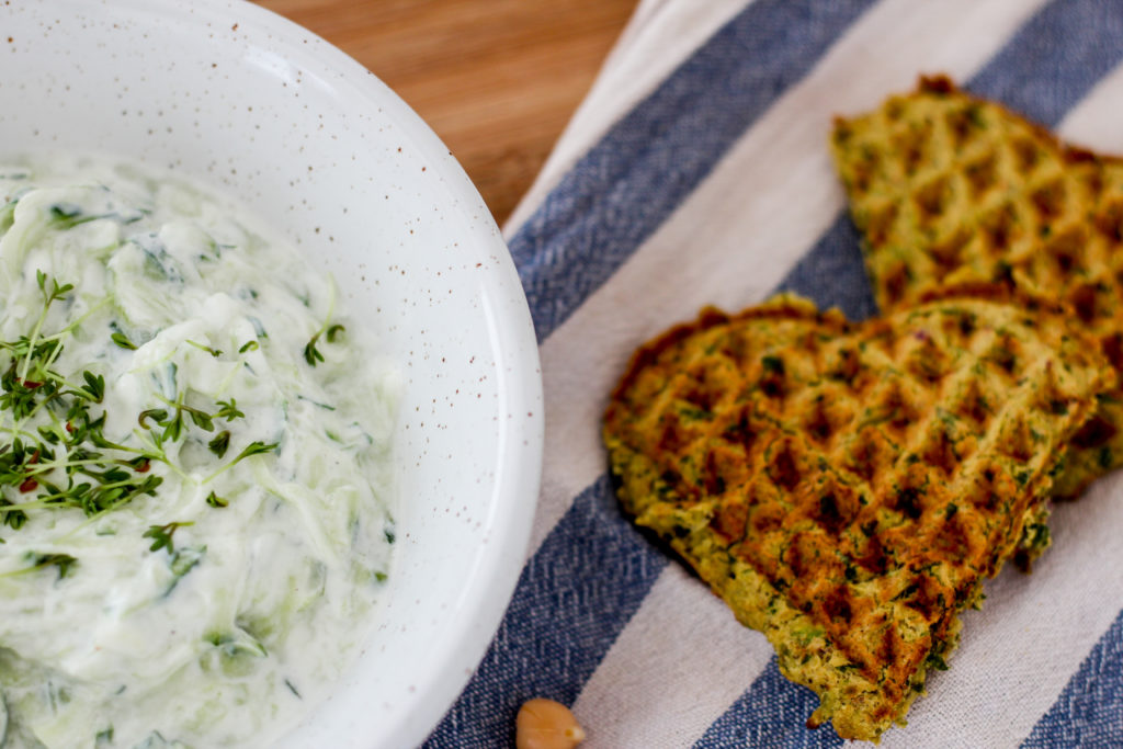 Falaffel Waffel, Gurkensalat