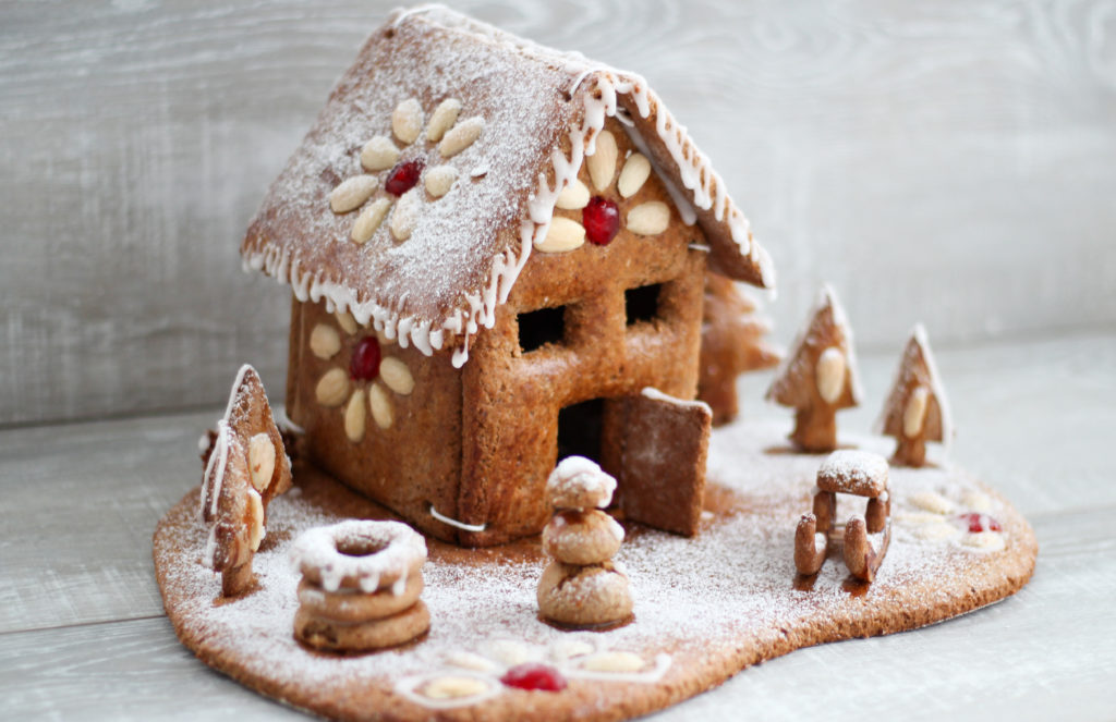 Anleitung Lebkuchenhaus - Proernährung Andrea Kasper-Füchsl, Diätologin