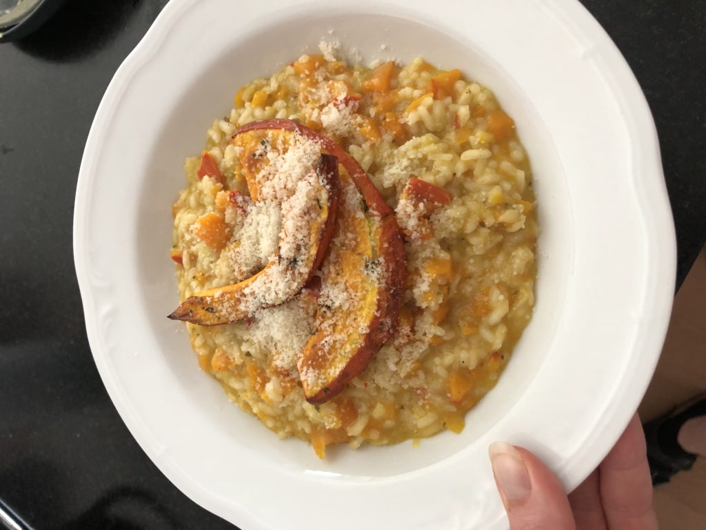 Kürbisrisotto 