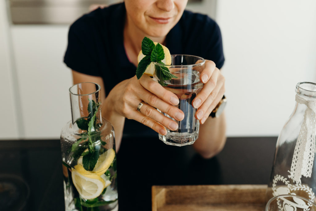 Andrea infused water