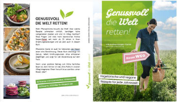 Buchcover Genussvoll die Welt retten