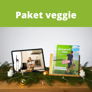 Paket veggie Kurs-Buch
