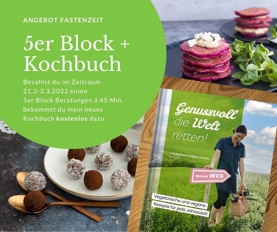 Aktion 5er Block und Kochbuch