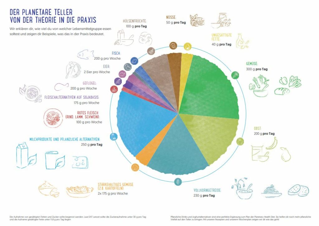 Infobroschüre Alpro Soja Planetary Health Diet