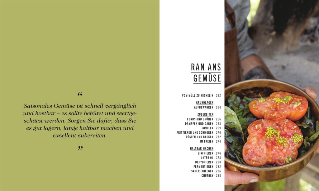Inhalt, Frische Gemüse Küche, James Strawbridge, DK Verlag, Foto aus Leseprobe