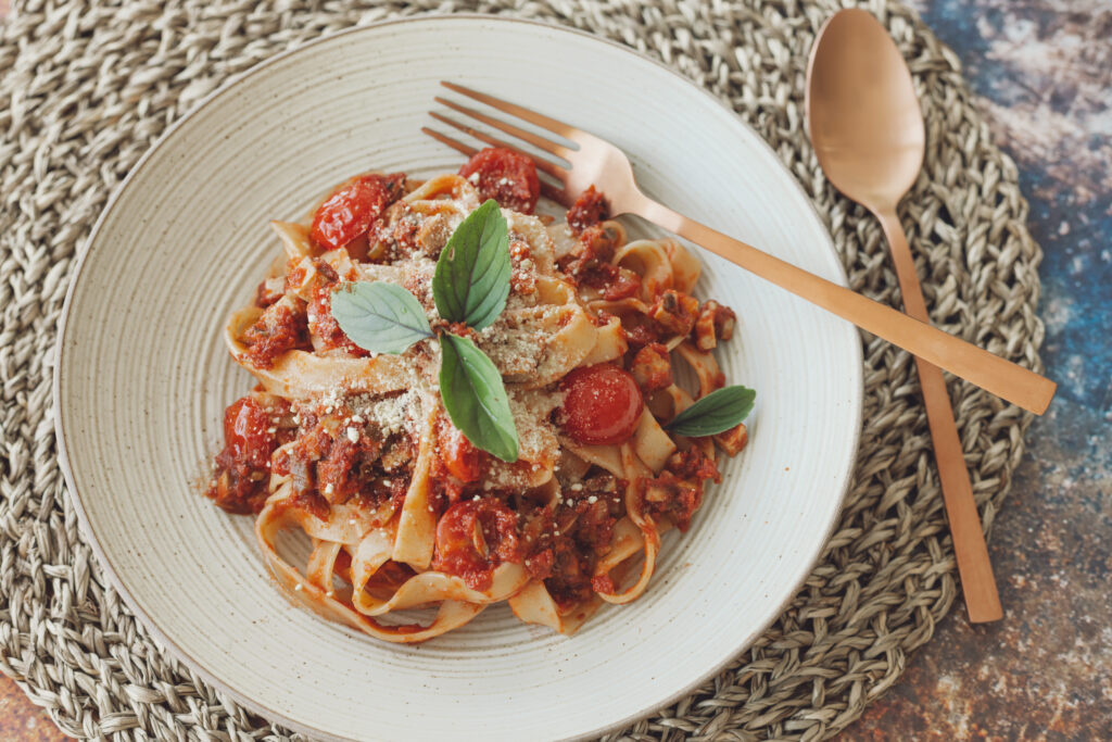 vegane Sommerpasta, Fotocredit Andrea Kasper-Füchsl