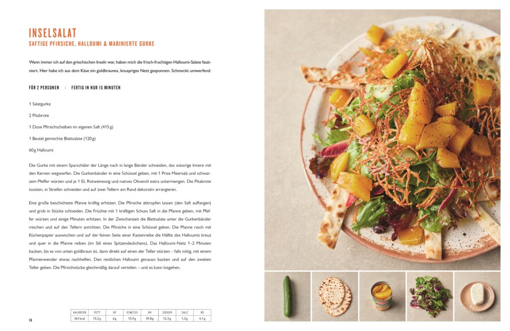 Rezept Jamie Oliver 5 Zutaten mediterran, DK Verlag, Auszug aus der Leseprobe