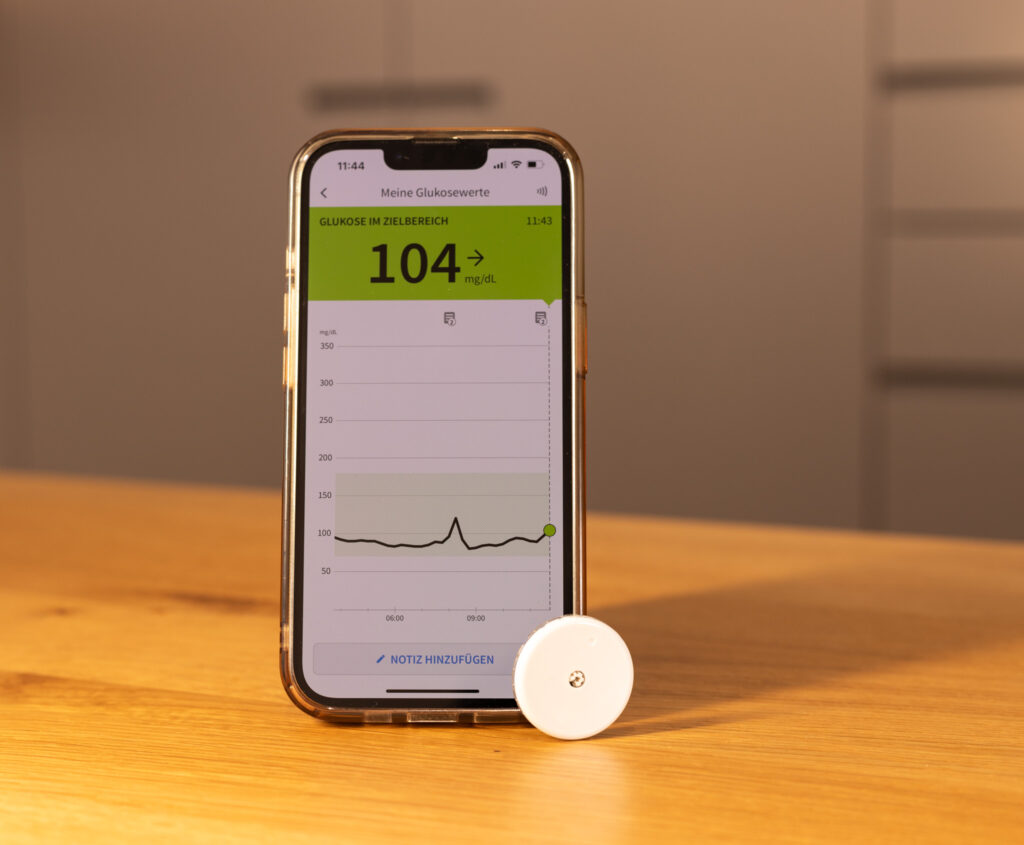 Iphone und glucosesensor, Andrea Kasper-Füchsl