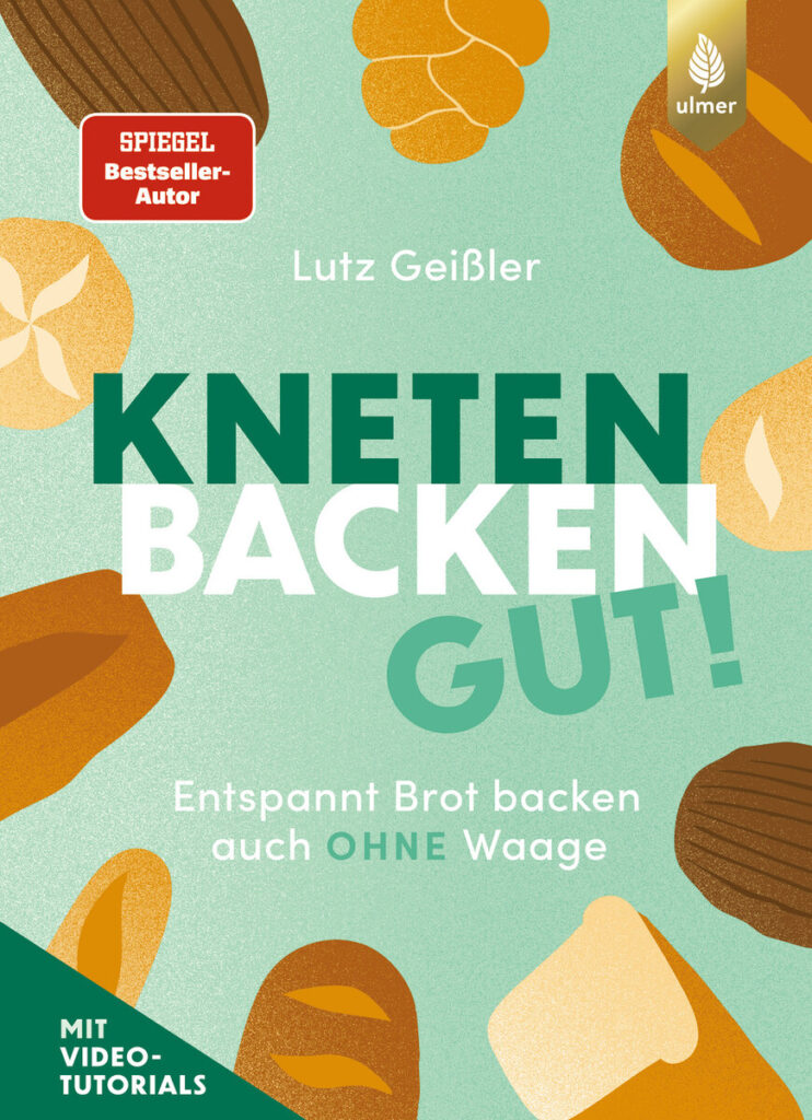 Coverbild Kneten, backen, gut! von Lutz Geißler aus dem Ulmer Verlag.