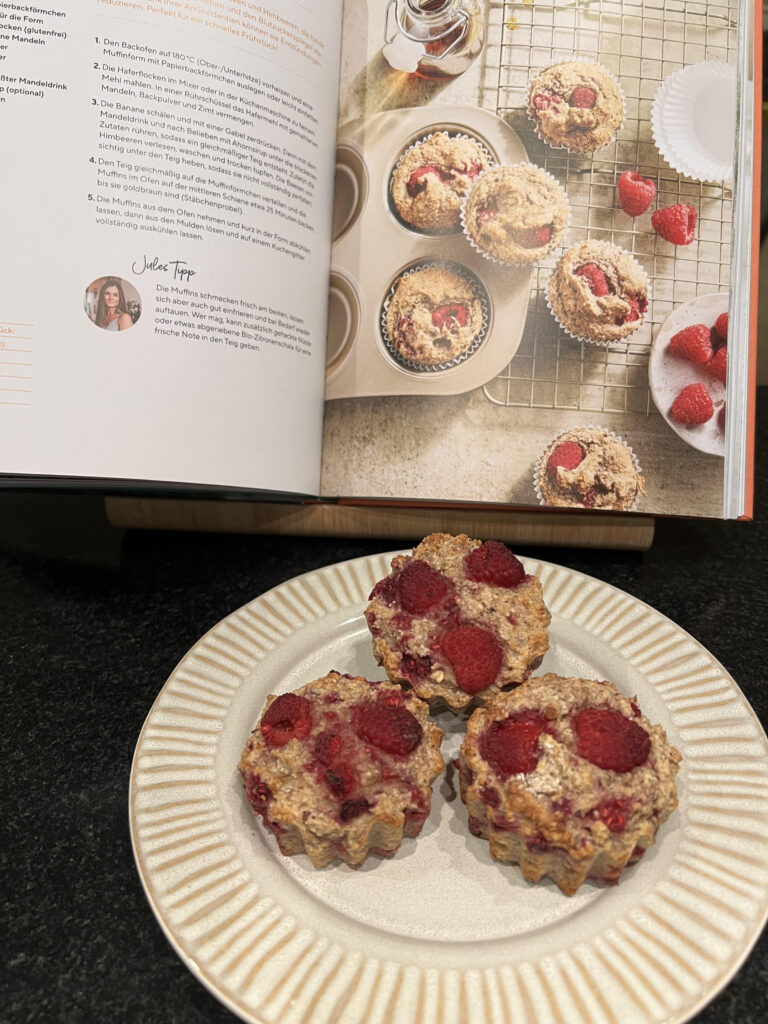 Himbeermuffins nach Jule Klein, Neustart Ernährung