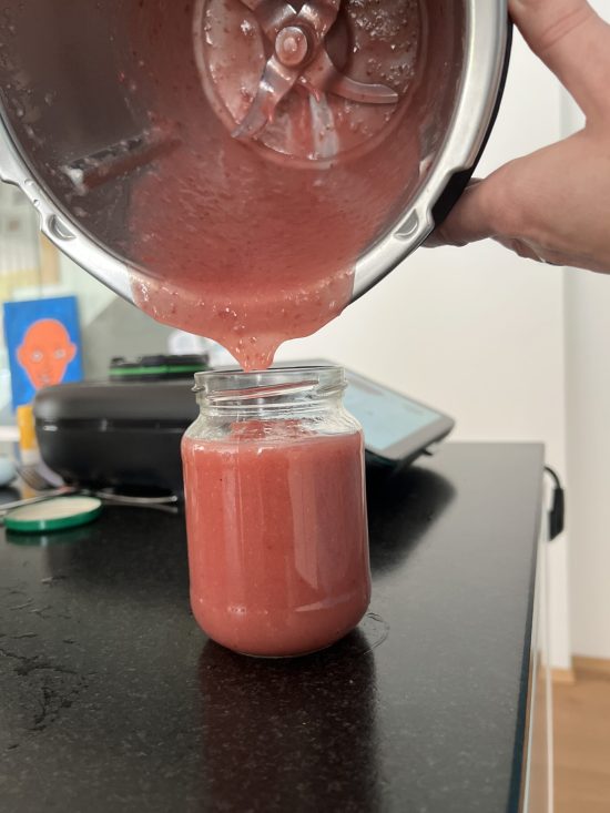 Pfirsichmarmelade aus dem Thermomix